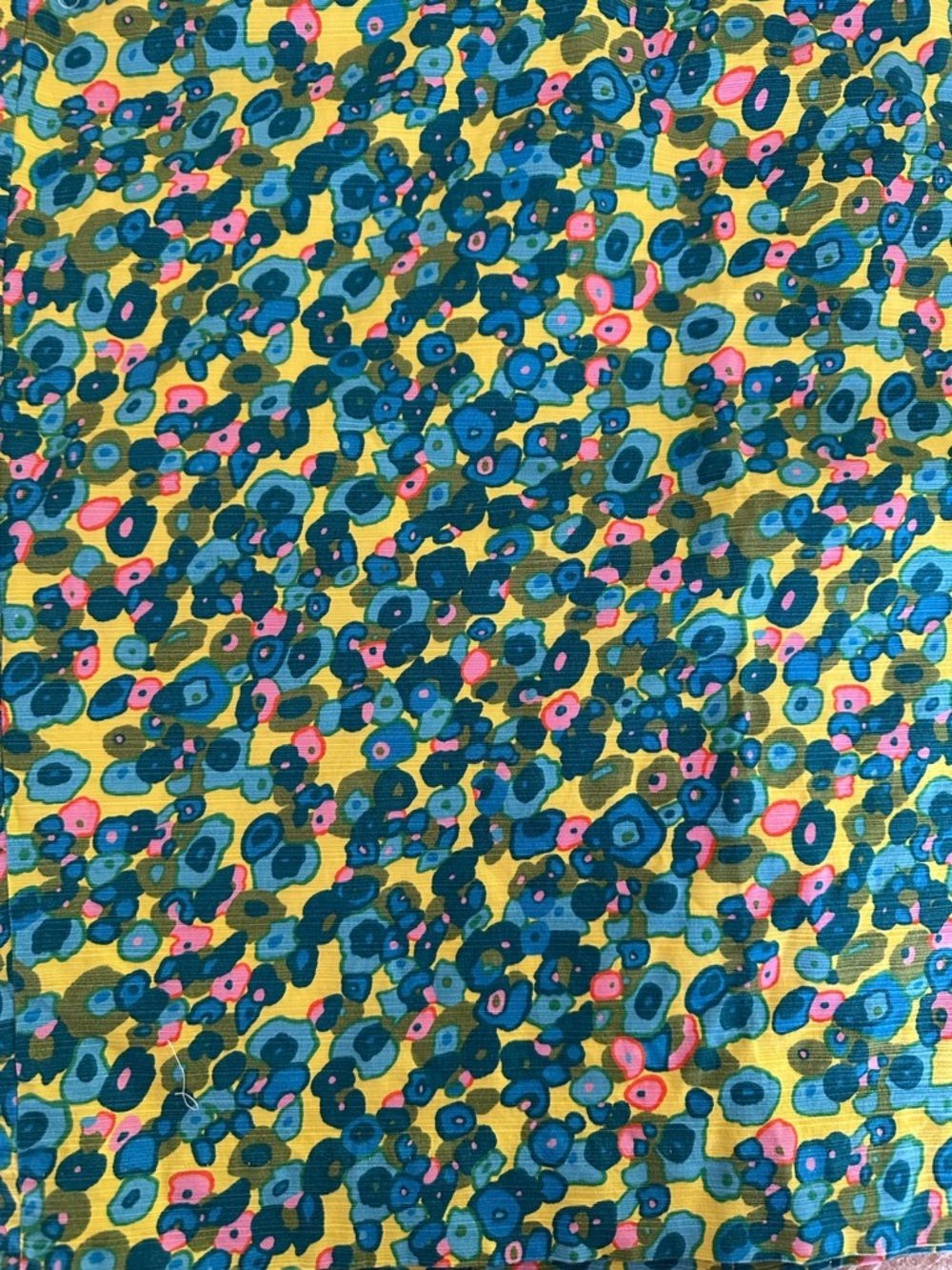 Boden Green Floral Pencil Skirt with Blue and Pink Motifs 16 L - Picture 2 of 5